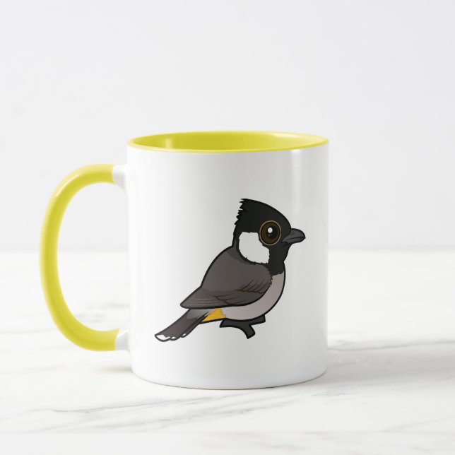 Caneca Bulbul-de-orelha-branca Birdorable (Esquerda)