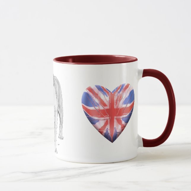Caneca Buldogue britânico (Direita)