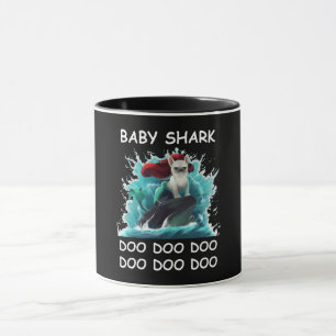Caneca Buldogue Francês   Doo Doo do Tubarão Bebê