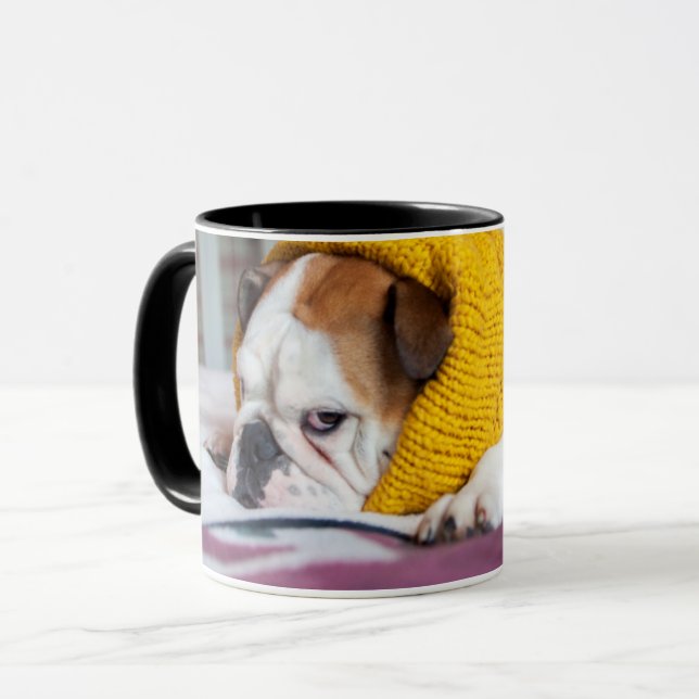 Caneca Buldogue inglês das imagens | de Getty (Frente Esquerda)