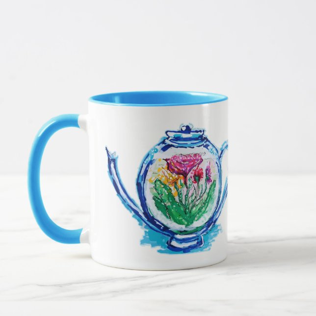 Caneca Bule de Flor (Esquerda)