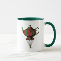 Bule voador 2 Vermelho e Verde