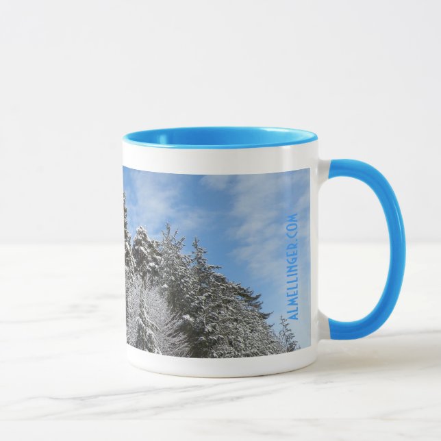 Caneca búlgara 2 das montanhas do inverno (Direita)