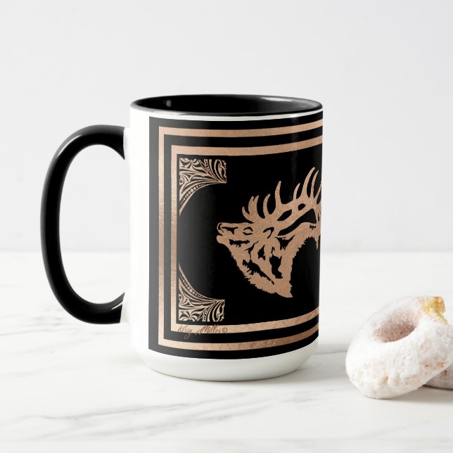 Caneca Bull Elk (Com Donut)