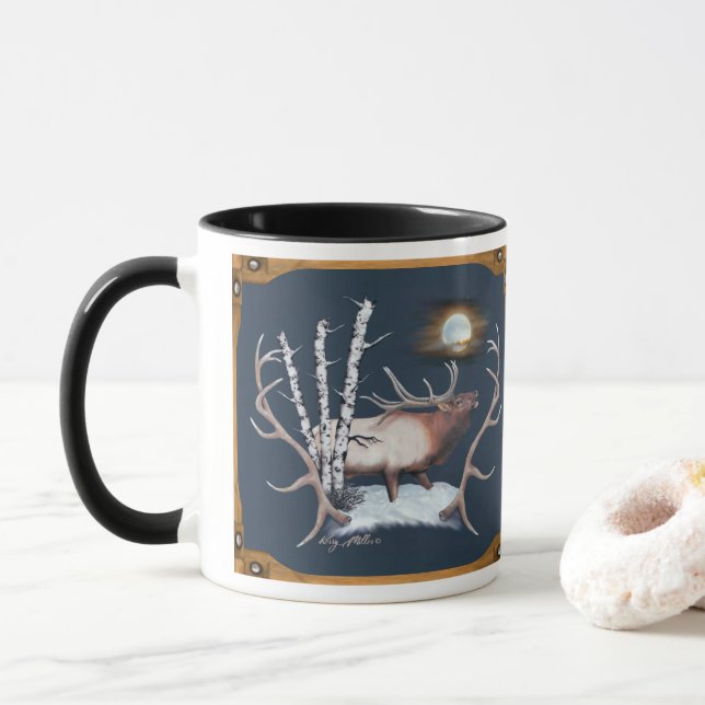 Caneca Bull Elk Mug (Com Donut)