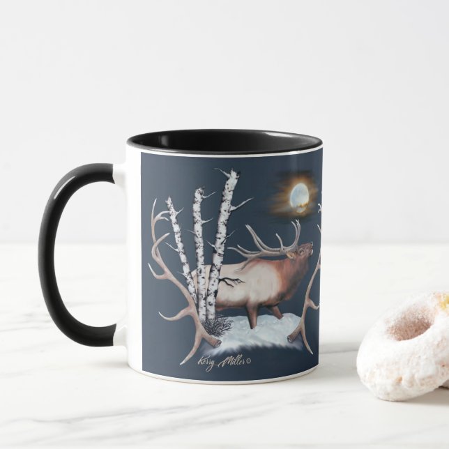 Caneca Bull Elk Mug (Com Donut)