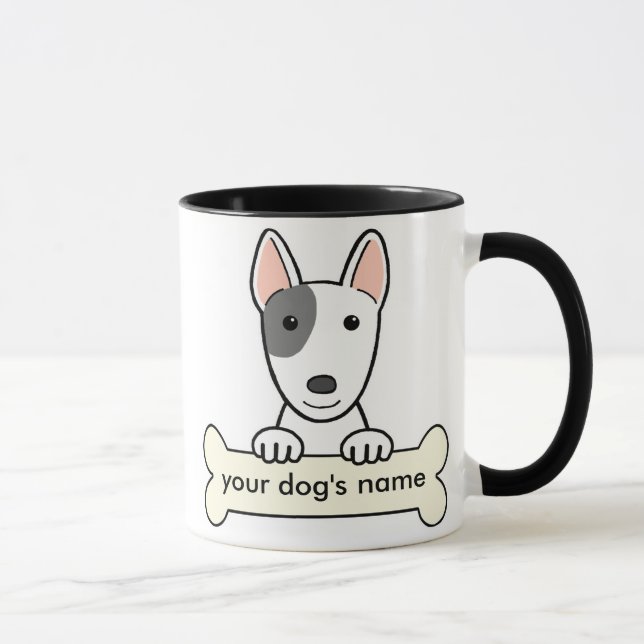 Caneca Bull terrier personalizado (Direita)