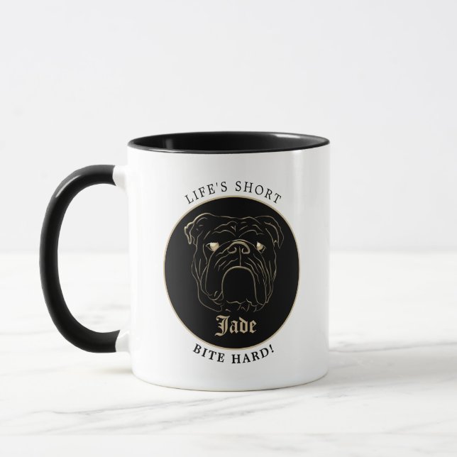 Caneca Bulldog Inglês (Esquerda)