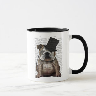 Caneca Bulldog Inglês, Formal Hound e Hat