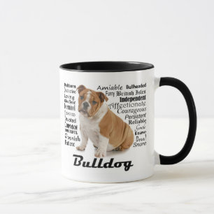 Caneca Bulldog Traits Mug