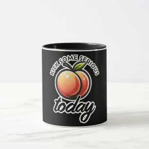 Caneca Bunda de Pêssego Chute alguma Seriedade no Bumbum 