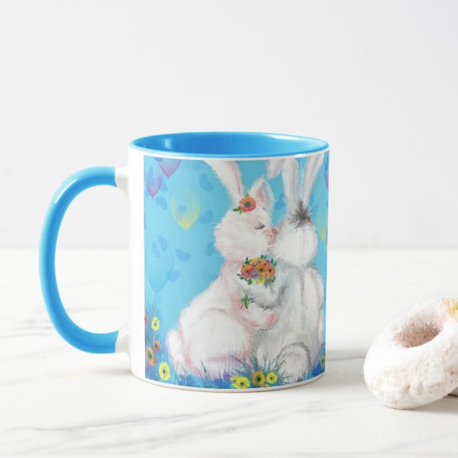 Caneca Bunny Mug - Hug (Com Donut)