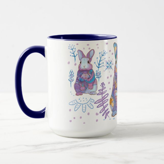 Caneca Bunny Natal (Esquerda)