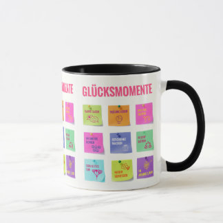 Caneca Buntes Design mit Glücksmomenten
