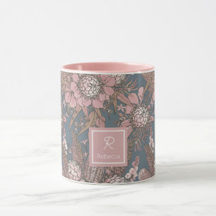Caneca Buquê de Flor de Bush Selvagem, Cor-de-Rosa Person