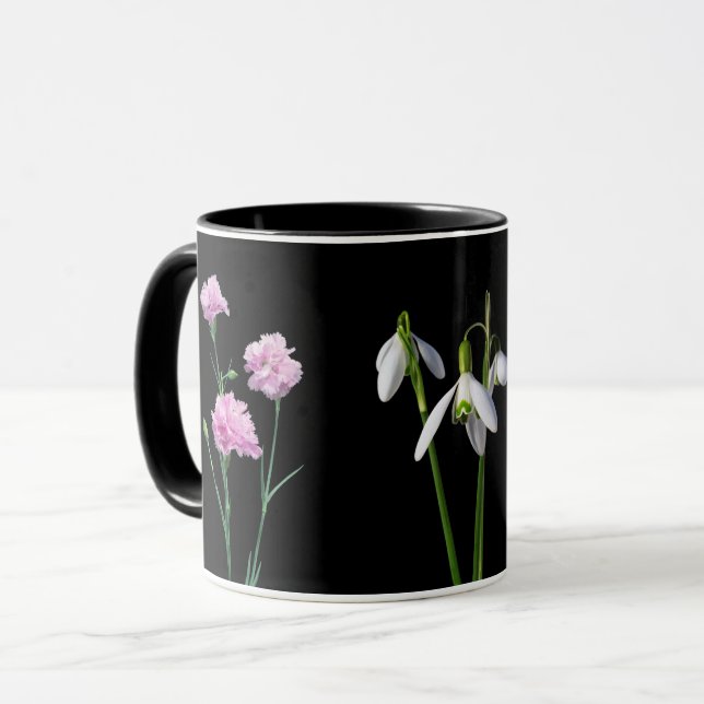 Caneca Buquê de jardim (Frente Esquerda)
