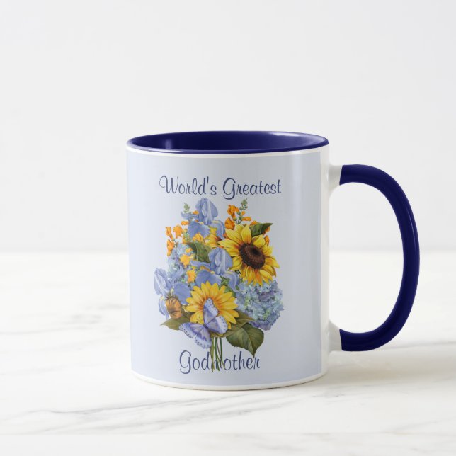Caneca Buquê de Verão - Madrinha (Direita)
