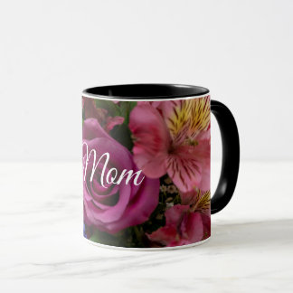 Caneca Buquê personalizável de canas de flores