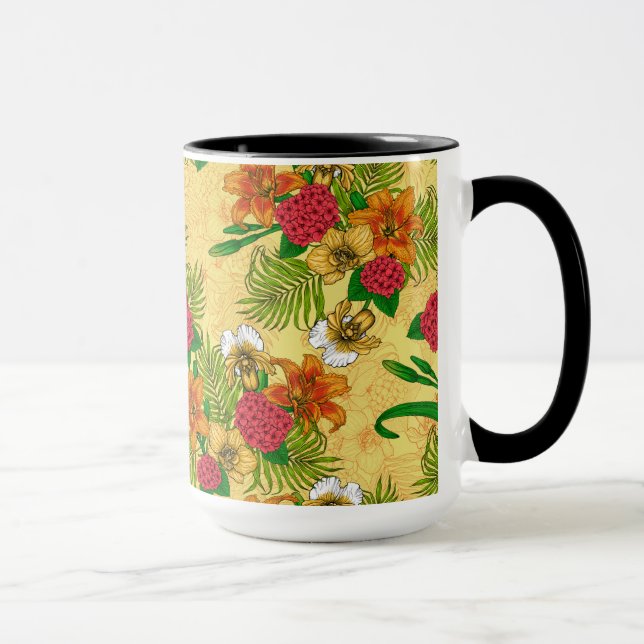 Caneca Buquê tropical (Direita)