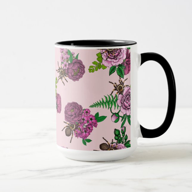Caneca Buquês e tarântula (Direita)