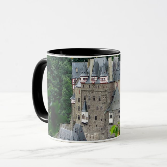 Caneca Burg Eltz - castelo próximo ao vale do rio Mosel,  (Frente Esquerda)