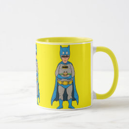 Caneca Burger Mug, Super Herói Engraçado - Presente Engra