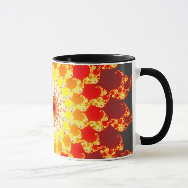 Caneca Burnin Ambition - Fractal Mug (Direita)