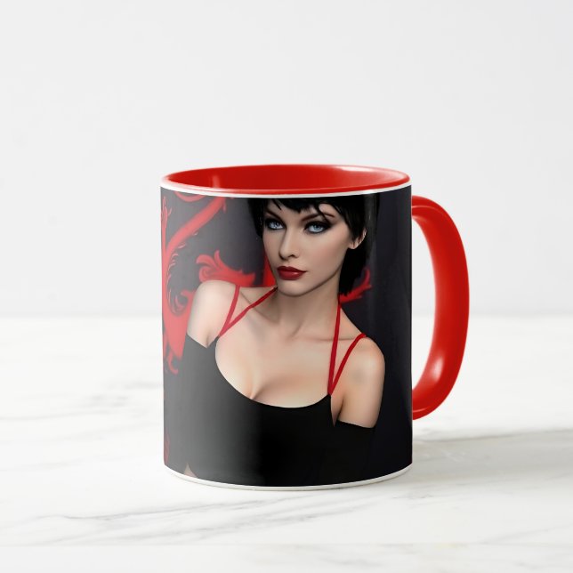 Caneca Burnt Out Souls mug (Frente Esquerda)