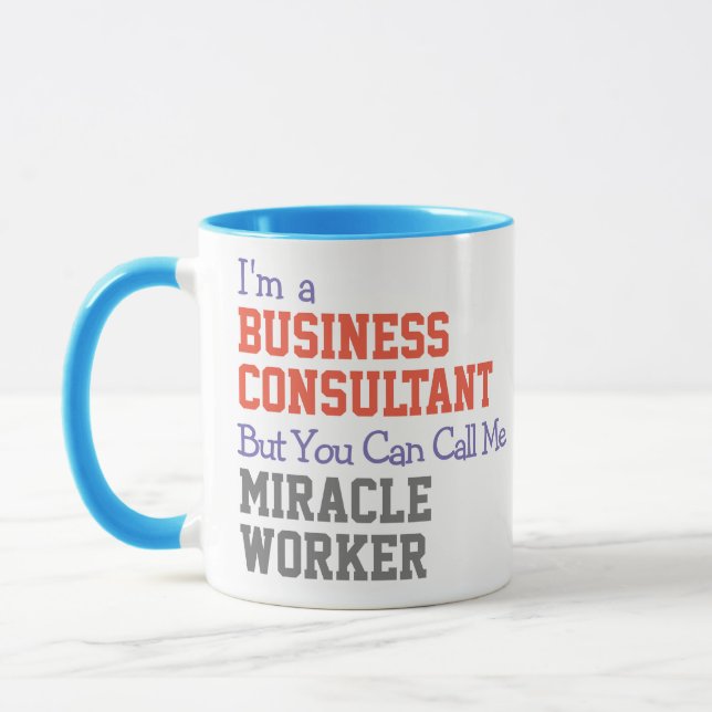 Caneca Business Consultant Miracle Worker Mug (Esquerda)
