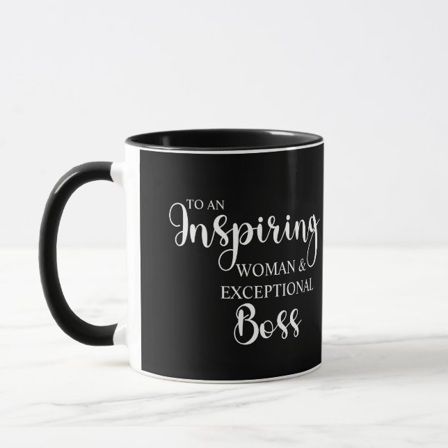 Caneca Business Woman & Exceptional Boss | Custom  (Esquerda)