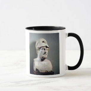 Caneca Busto da cópia de Pericles de um original grego