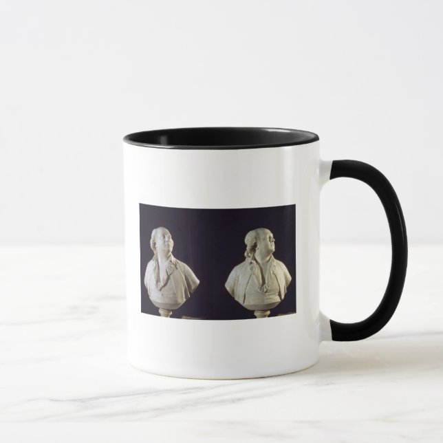 Caneca Busto do retrato de Giuseppe Balsamo (1743-95), (Direita)