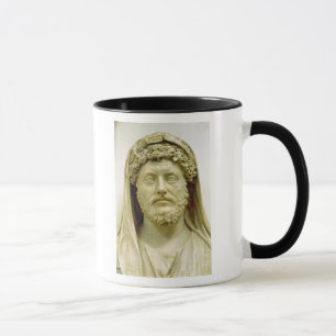 Caneca Busto do retrato de Marcus Aurelius