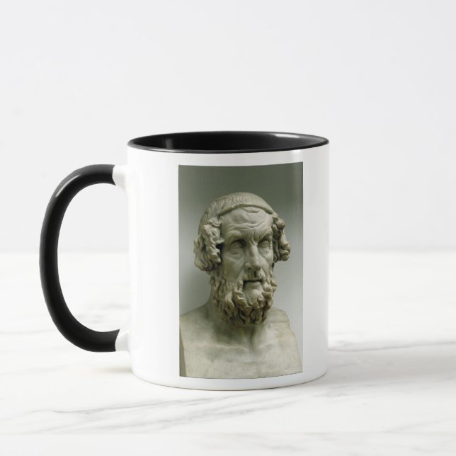 Caneca Busto do retrato do local (Esquerda)