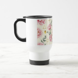 Caneca But First Coffee Xícara de Café Floral em