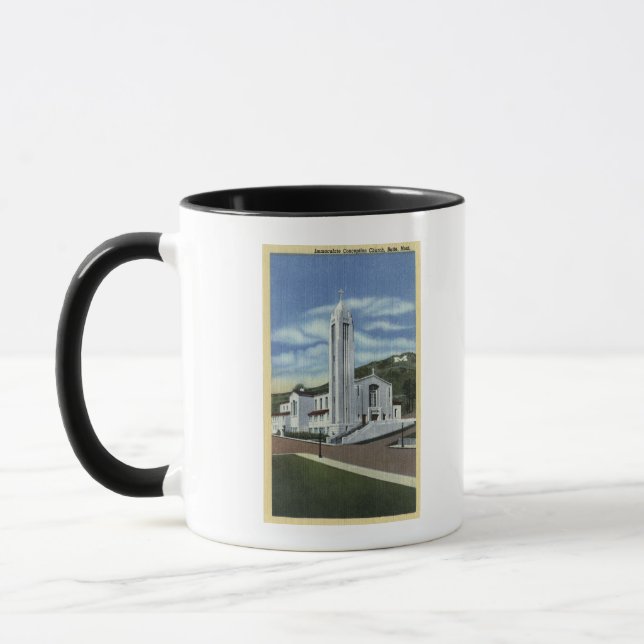 Caneca Butte, Montana - Igreja Imaculada da Concepção (Esquerda)