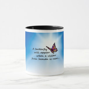 Caneca Butterefly, visitante do céu