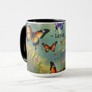 Caneca Butterfly Mug Misty Haven