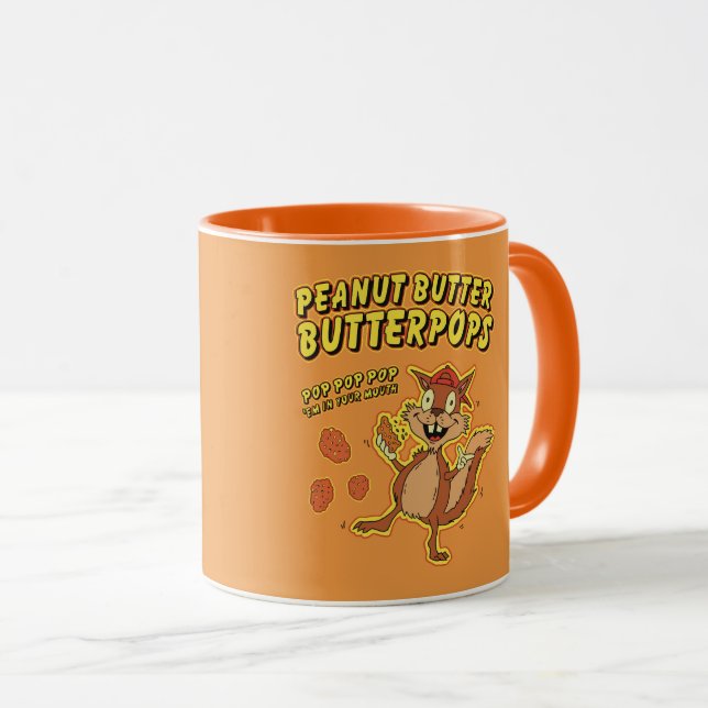 Caneca Butterpops de amendoim (Frente Esquerda)