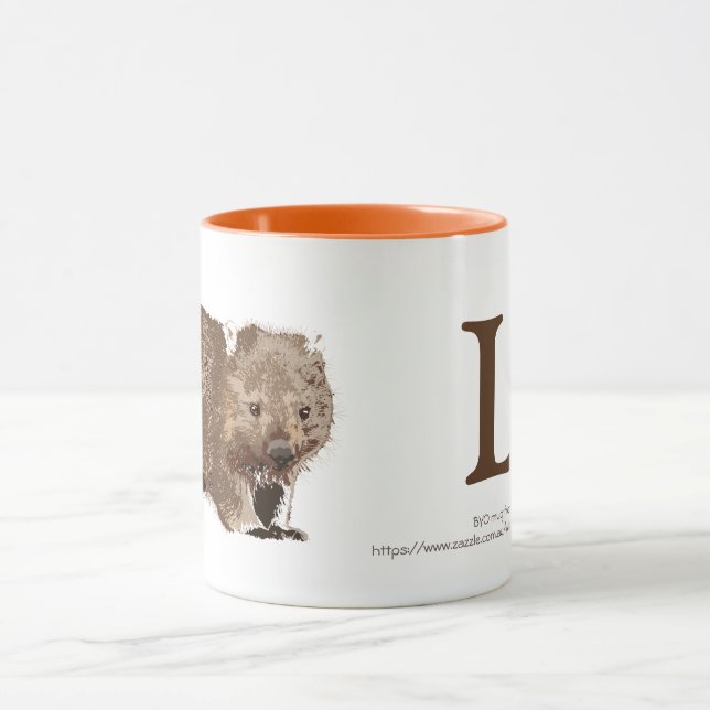 Caneca BYO Wombat (ursinus) de Vombatus "L " (Centro)