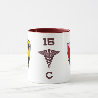 Caneca C Co 15º BSB “Apostadores” 1ª Divisão de Cavalaria