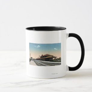 Caneca C & de estrada de ferro do nanowatt depósito