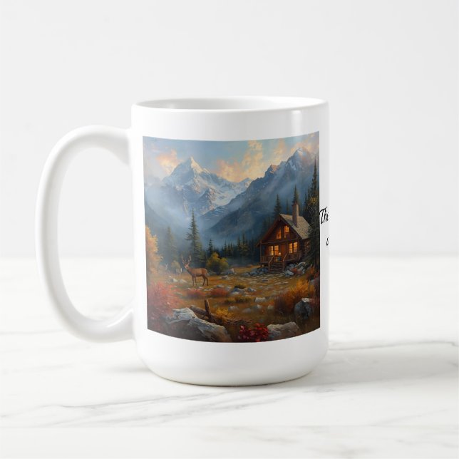 Caneca Cabana na Montanha (Esquerda)