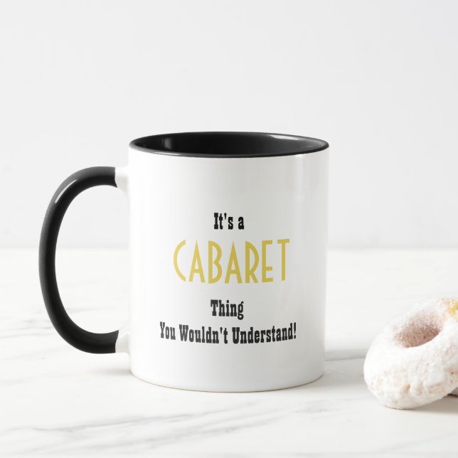 Caneca Cabaret Mug (Com Donut)