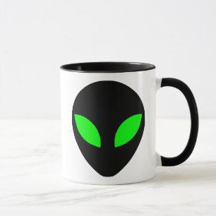 Caneca Cabeça de alienígena