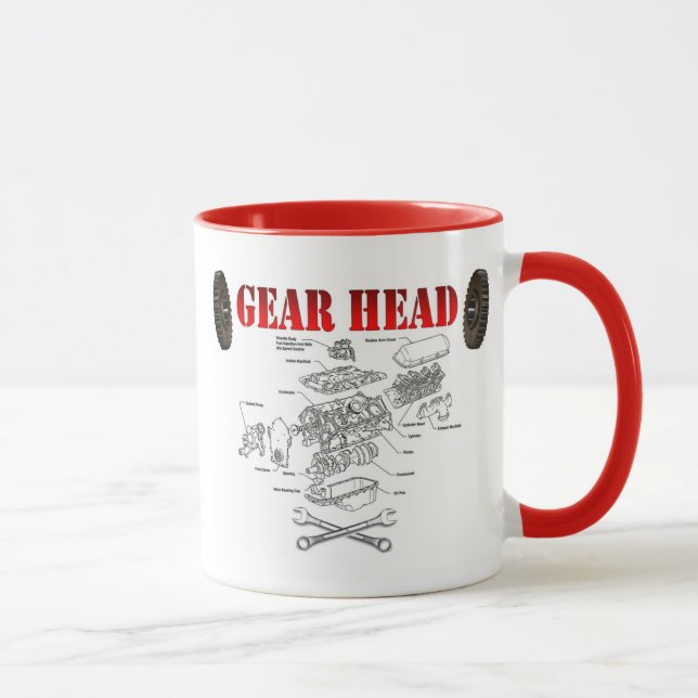 CANECA CABEÇA DE ENGRENAGEM (Direita)