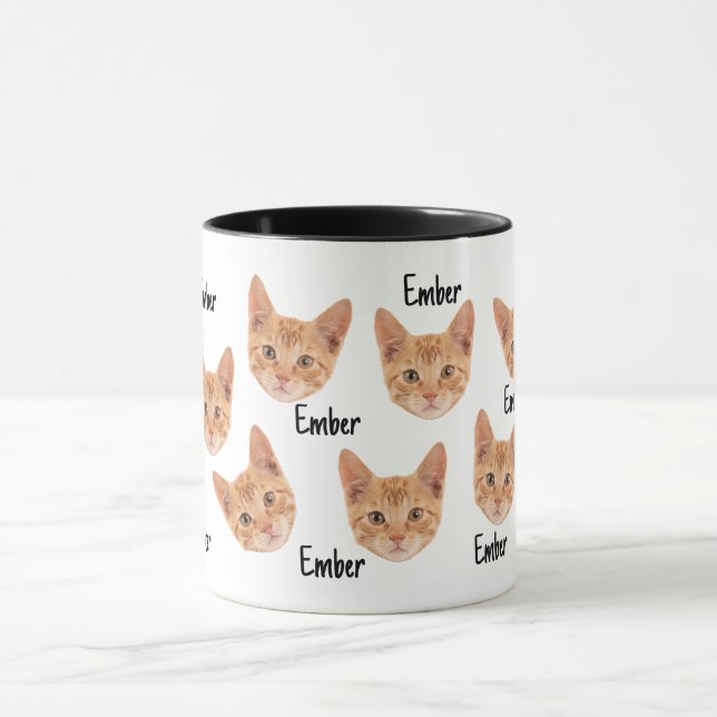 Caneca Cabeça de Gato Personalizada Amantes de Gato Propr (Centro)