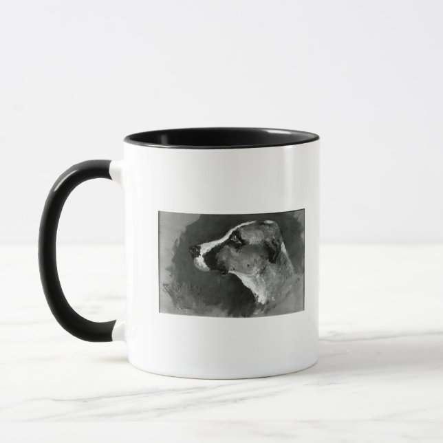 Caneca Cabeça de Henri de Toulouse-Lautrec | de um cão (Esquerda)