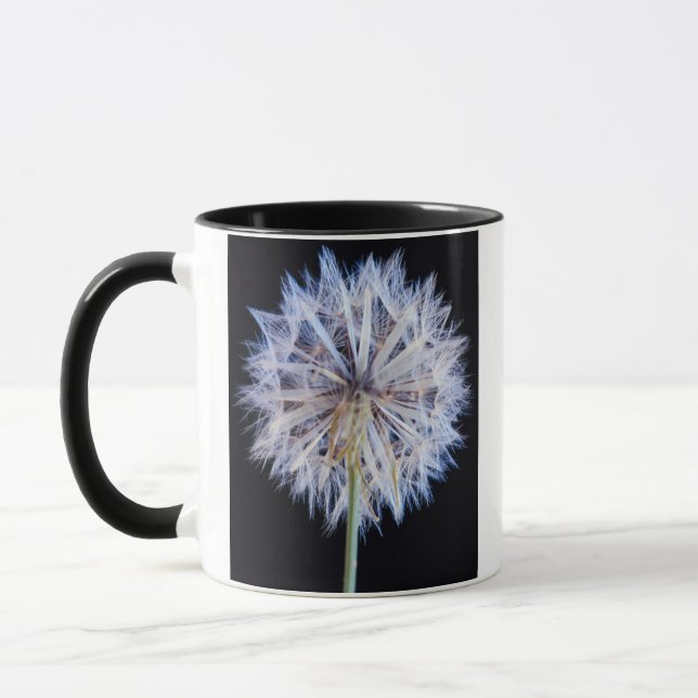 Caneca Cabeça de Semente de Dandelion (Taraxacum Officina (Esquerda)
