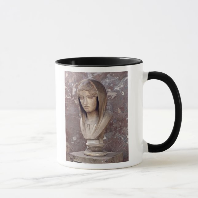Caneca Cabeça de uma mulher conhecida como Aspasia de (Direita)